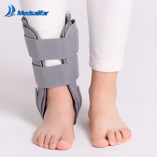 3D Flat Knit Compression Ankle Support with Strap