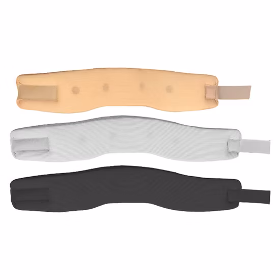 調節可能なサポート頸椎ブレース銅医療供給プラスチックネックブレースボンデージ頸椎首輪